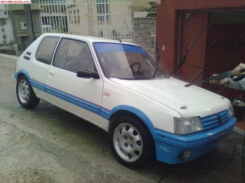 205 gti slalom autocros  1200 euros 