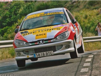 Campeon del volante de andalucia racc 2009  (206 1.6 16v )