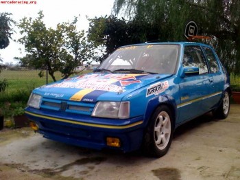 Peugeot 205 rally cronometradas ó subidas
