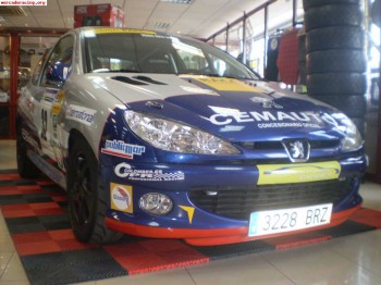 Se vende 206 xs subcampeon volante racc andalucia 2009 y 201