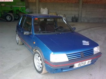 205 1.9-gti de calle