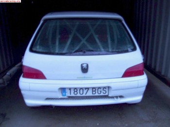  se vende peugeot 106 gti de asfalto  recien homologado 5700