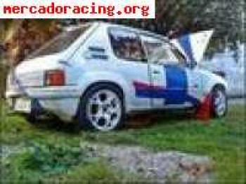 Vendo 205 gti sin documentación