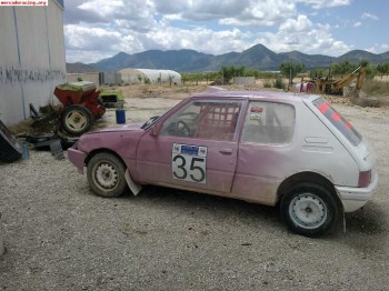 Peugeot 205 de autocros muy exo 2000€€€€€€€