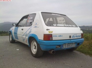 205 rallye gr n recien reconstruido y homologado