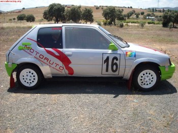 Vendo 205 rallye o cambio (autocros, montaña, slalom)