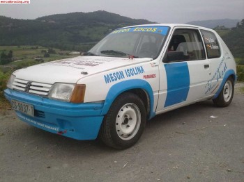 Vendo 205 rallye grn