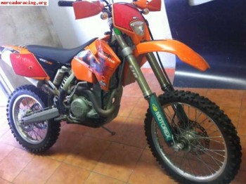 Cambio ktm 450 exc finales del 2005 por 205 rallye