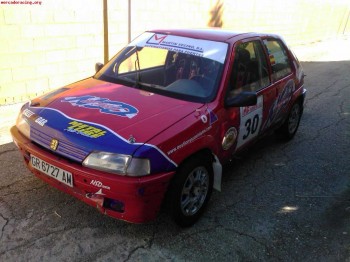 Vendo 106 rallye 1.3 gr-a kit asfalto y tierra 4200€