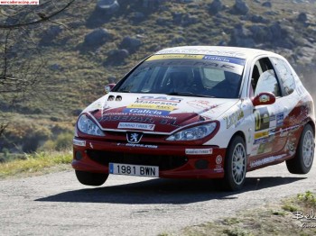 Se vende 206 xs del desafio regional con mejoras ,muy económ