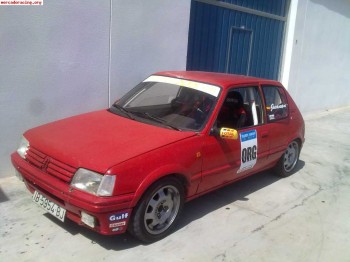 Se vende o cambia  peugeot 205 gti