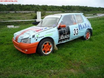 Vendo 205 gti 16v campeon vasco autocross