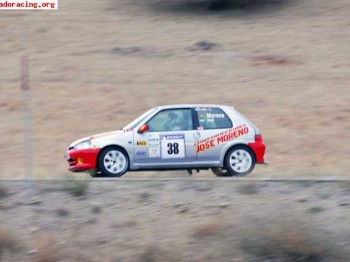 Peugeot 106 rallye grupo n subcampeón del volante racc de an