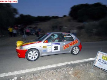 Peugeot 106 rallye grupo n subcampeón del volante racc.