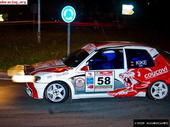 Peugeot 106 kitcar subcampeon absoluto 2011 asturias