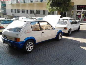 Se cambian 2 205rallye de carreras y calle