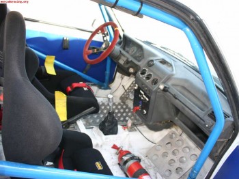 205 rallye   repuestos   plataforma   equipacion piloto