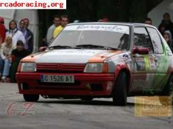 Venta 205 rally gr. a muy puntero.