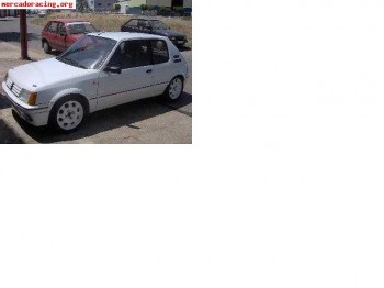 Vendo 205 gti impecable