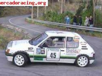 !!!despiece de 205 gti de rally!!!precio a convenir