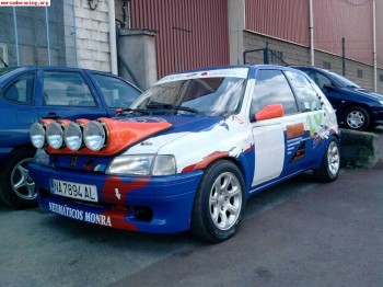 Se vende o se  cambia 106 rally