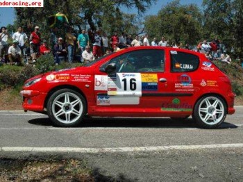 Se vende 206 rc gr:n  hecho en febrero 2006