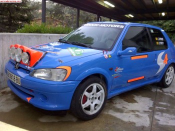 Pugeot 106 8v - tope gra con material kitcar (urge!)