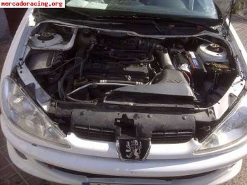 Se vende peugeot 206 xs de tierra. 