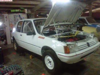 Peugeot 205 rallye autocross