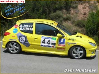 Vendo 206 1.6 xs trofeo racc