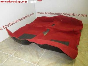 Se vende moqueta suelo original de peugeot 205 rallye