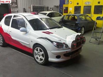 206 del desafio frances con caja secuencial sadev 6 marchas