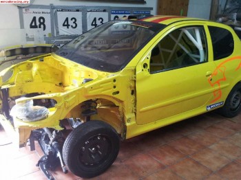 Carroceria de peugeot 206