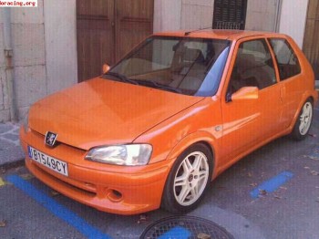 Se vende 205 rallye   muy economico 
