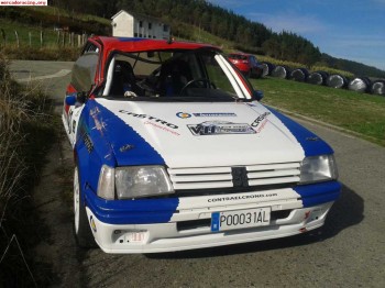Peugeot 205 gti grupa a, accidentado urge