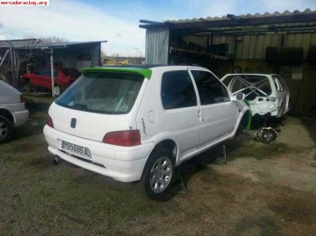 Cambio 106 rallye grn asfalto x  coche de tierra