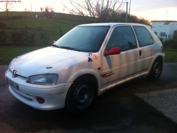Peugeot 106 rallye sin carreras