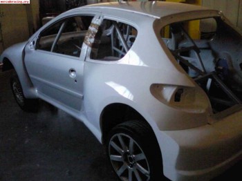 206 supercrosscar sin terminar, vendo o cambio
