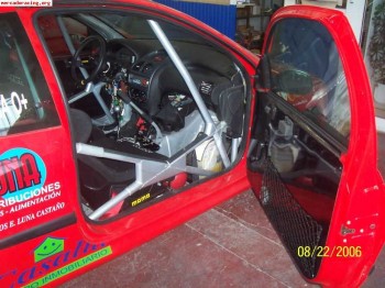 Se vende 206 rc  gr:n  hecho en febrero 2006