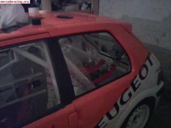 Cristales laterales de metacrilato para saxo peugeot 106