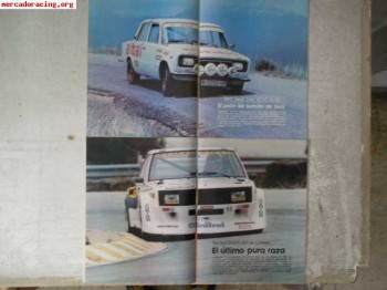 Vendo revistas automóvil con pruebas coches de rallye