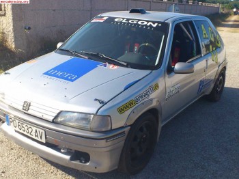 Vendo 106 rally 1.6 8v. 5000€
