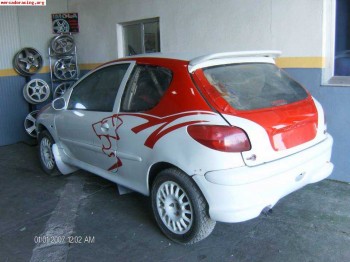 Peugeot 206 gti rallies