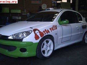 Se vende 206 xs rallyes