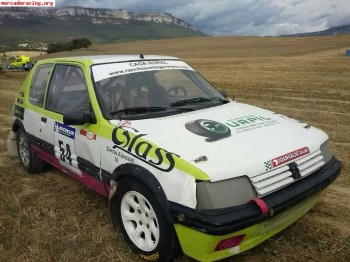 Vendo 205 gti con ropa de piloto 2500e