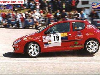 Se vende 206 rc  gr:n  hecho en francia 02/2006