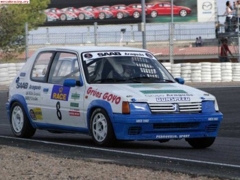 Peugeot 205 rallye de circuitos con documentacion todo homol