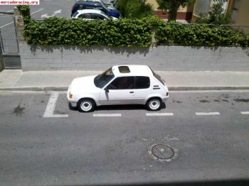 Cambio por coche de carreras