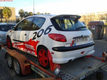 206 1.6 8v tandero y su remolque