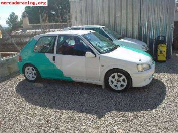 Peugeot 106 rallye 1600 gr.n impecable .7500 euros no negoci